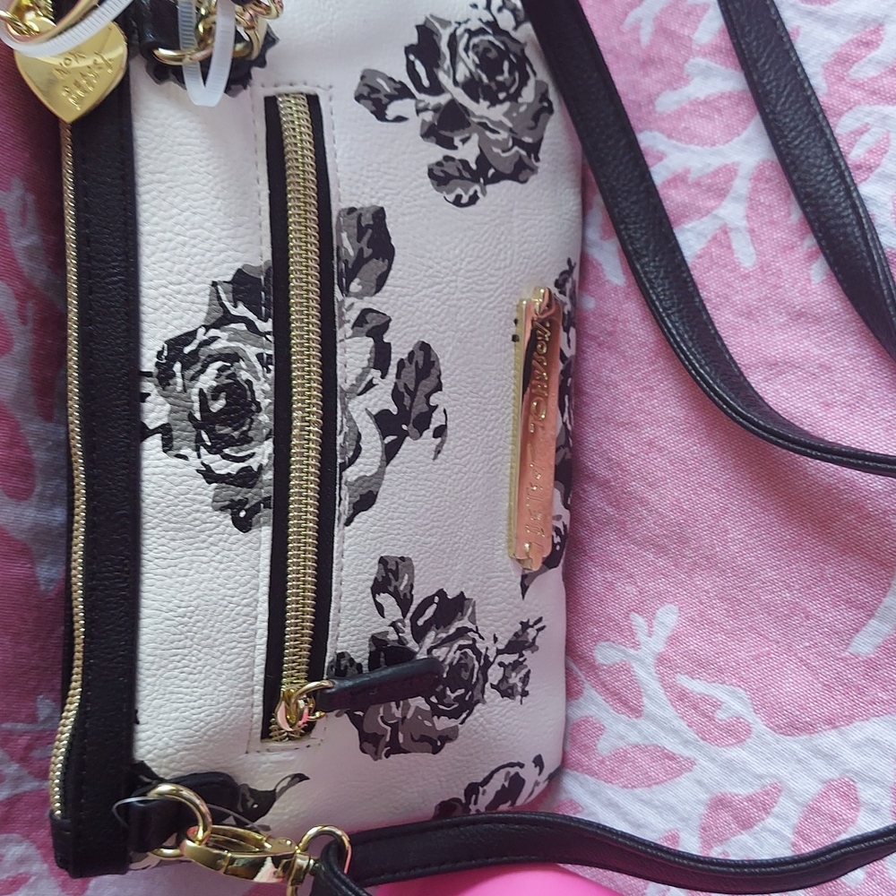 NWT Betsey Johnson BOW PERAL CROSSBODY - Picture 4 of 12
